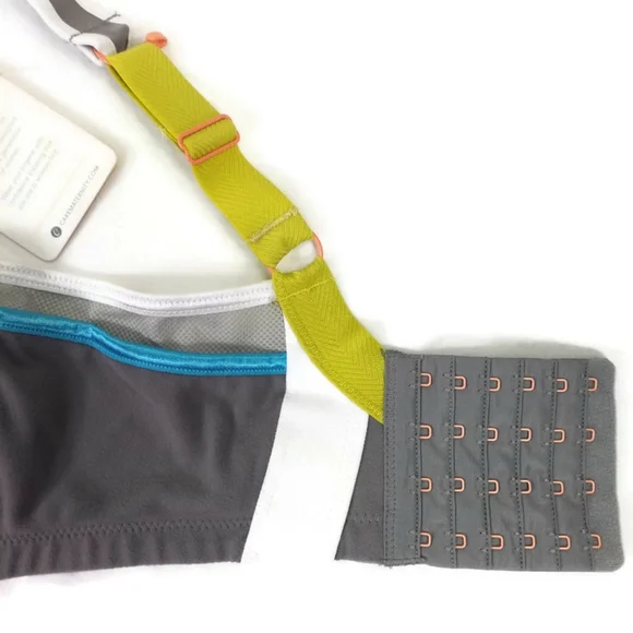 Cake Maternity Lemon Zest Gray Underwire Sports Nursing Bra Size 38H NWT
